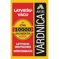 Latviešu - vācu vārdnīca /10 000 vārdu plastikāta vākos/